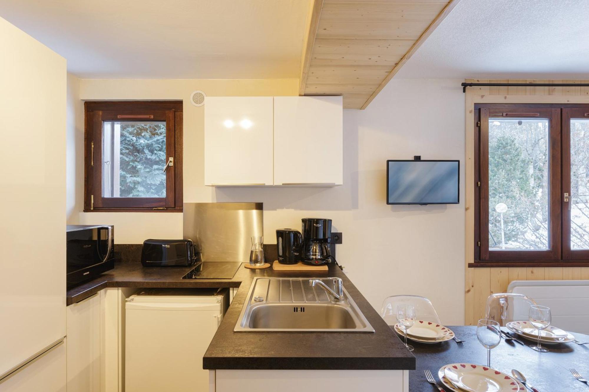 Hameau Des Grands Montets - Apartment 127 - Happy Rentals Chamonix Kültér fotó